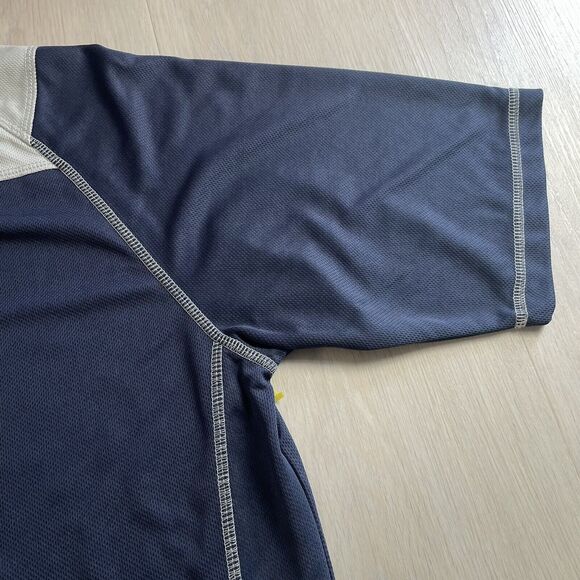 Tampa Bay Rays Shirt Men’s Medium MLB True Fan V-Neck Blue Baseball Stitching - Picture 13 of 16